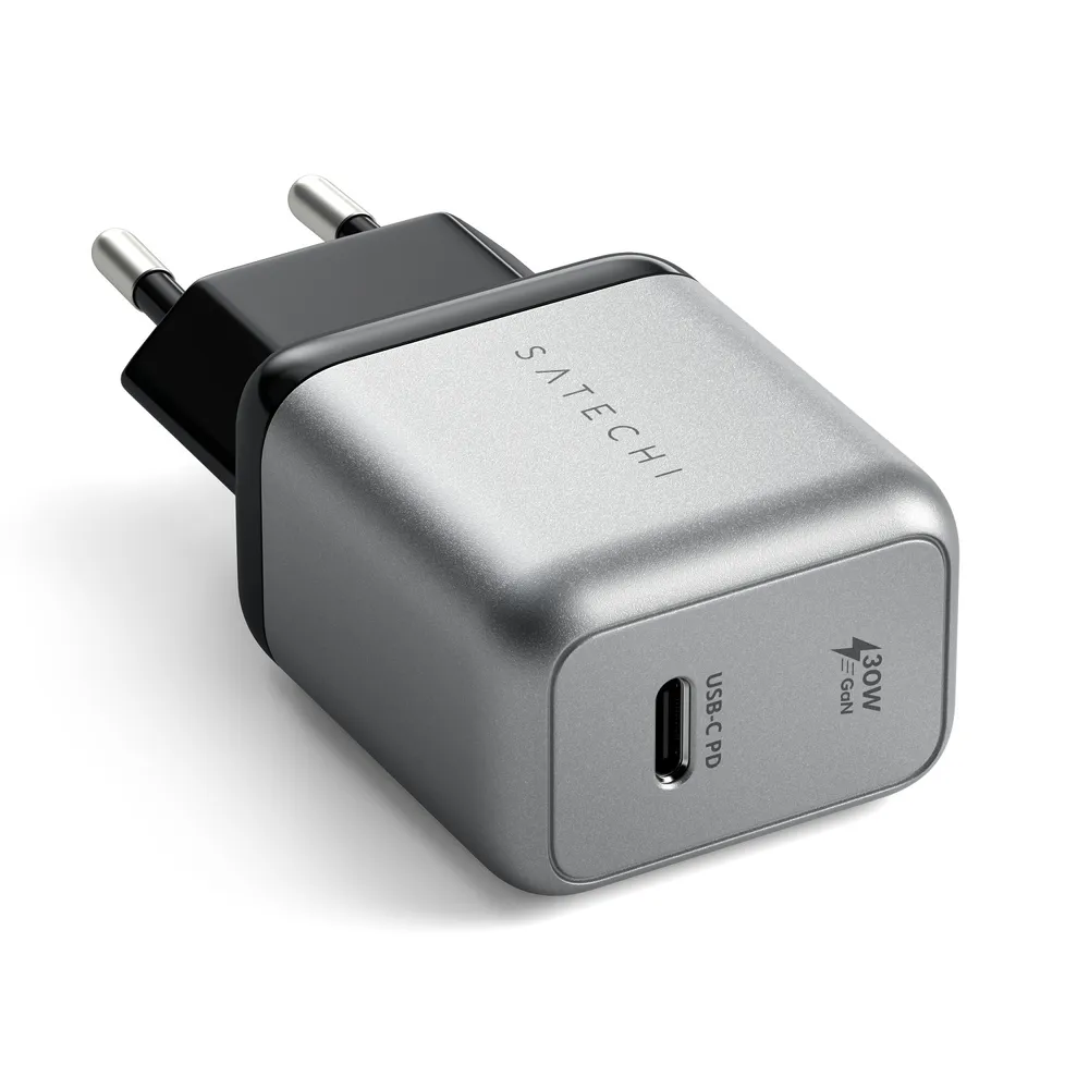 Сетевое зарядное устройство Satechi 30W USB-C GaN Wall Charger (серый)