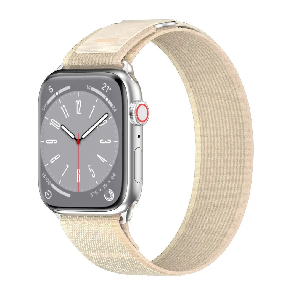Ремешок для часов SwitchEasy SAW459161SI23 Flex Woven Nylon Watch Loop (для Apple Watch 42/44/45/49mm, бежевый)