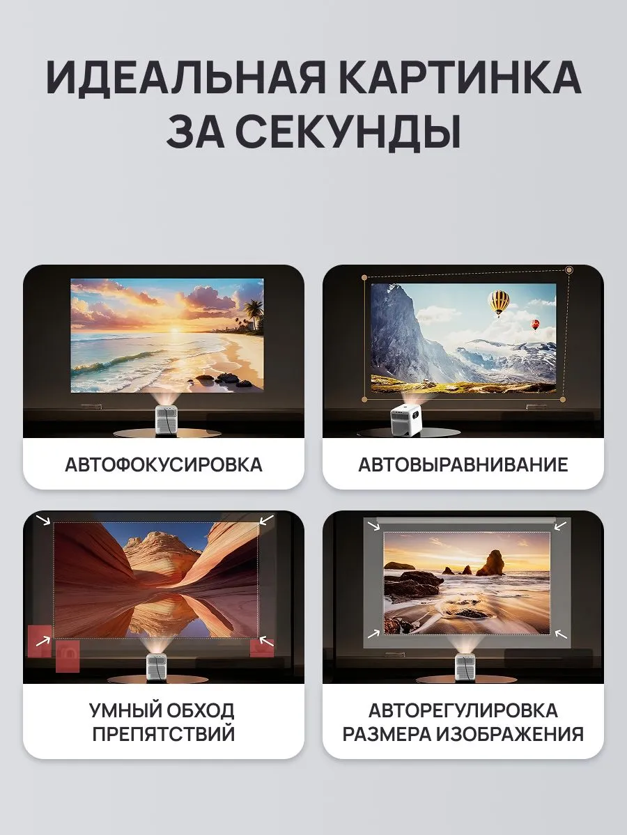 Проектор Wanbo Mozart 1 (белый)