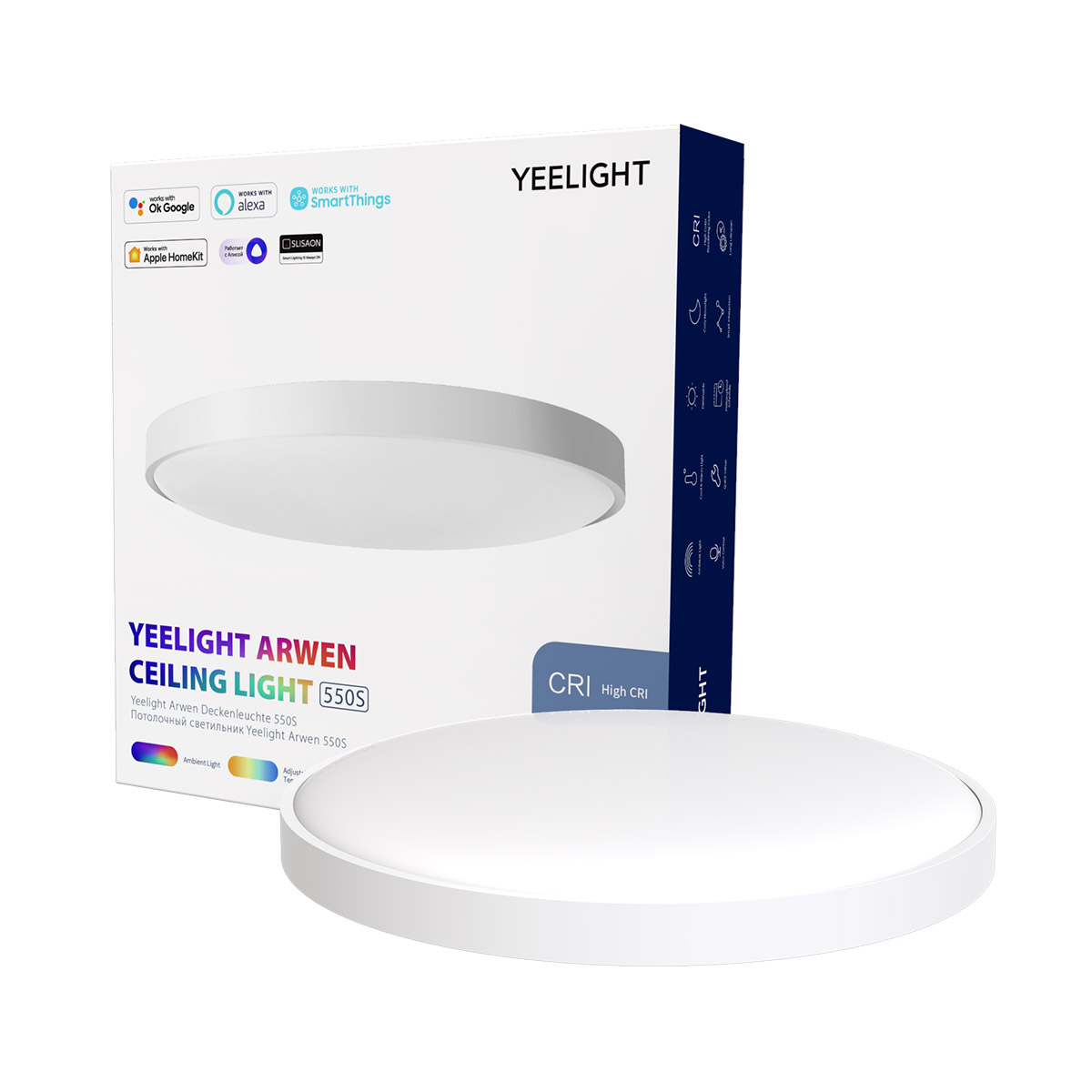 Умный потолочный светильник Yeelight Arwen Ceiling Light 550S