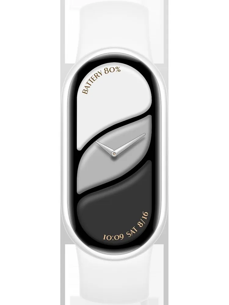 Фитнес-браслет Xiaomi Smart Band 10 Ceramic Edition (белый)
