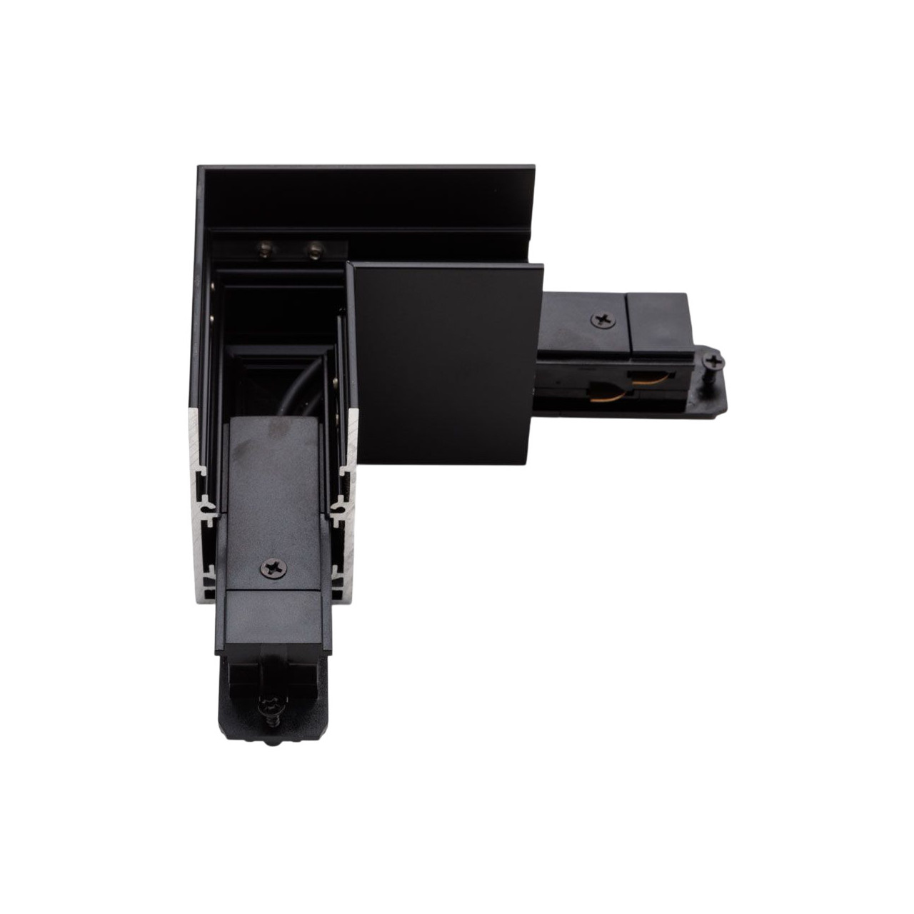Коннектор Yeelight Pro S21 (для магнитного подвесного трека, L-Тип, горизонтальный, токопроводящий, черный)