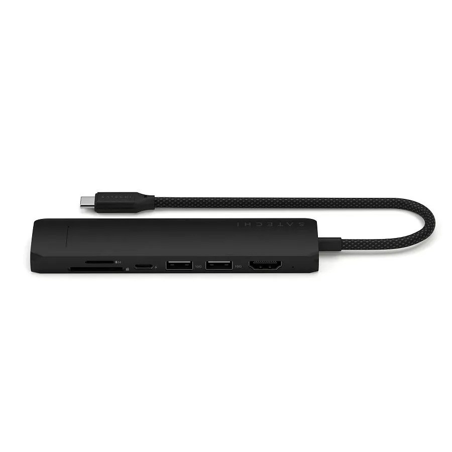 Адаптер Satechi 7-in-1 USB-C (7-в-1, черный)