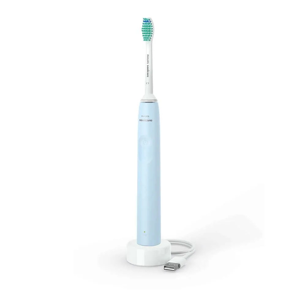 Электрическая зубная щетка Philips Sonicare 2100 HX3651/12 (голубой)