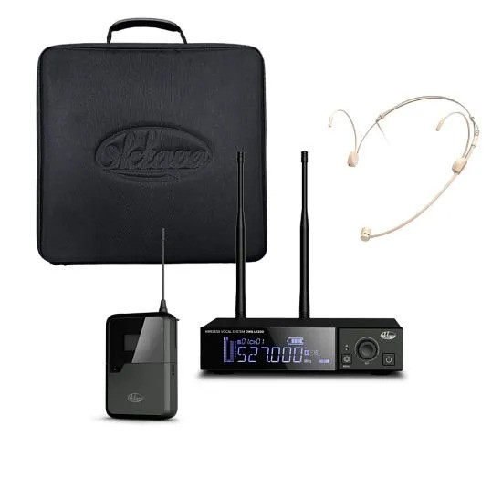 Радиосистема с поясным передатчиком и головным микрофоном Октава WS-U1200D plus