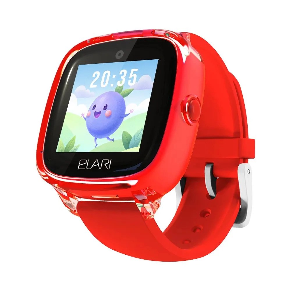 Детские умные часы Elari KidPhone Fresh 4G (красный)