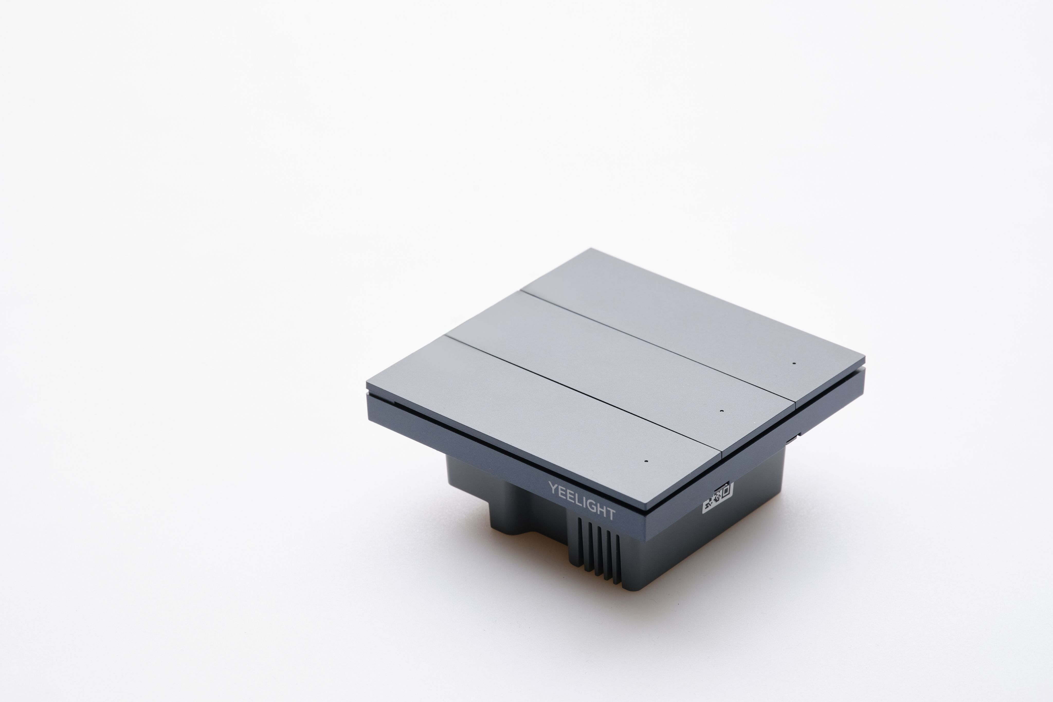 Выключатель Yeelight Pro E20 (проводной, 3 клавиши, серый)