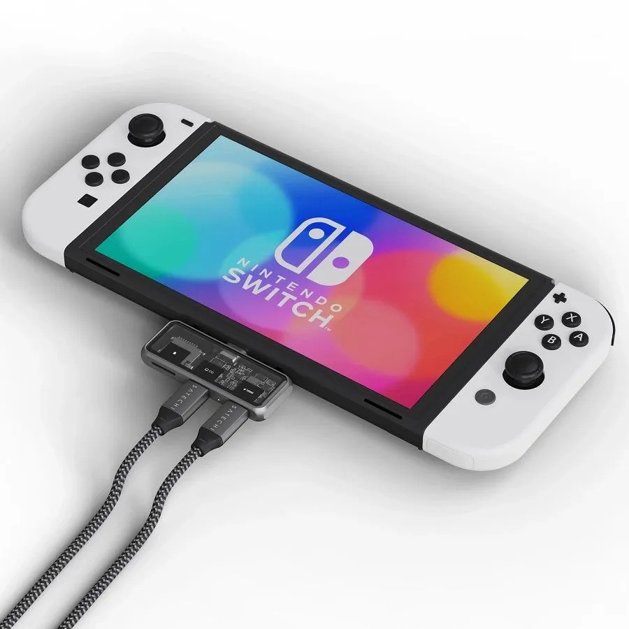 Хаб Satechi Mobile XR Hub PD with microSD (серый)