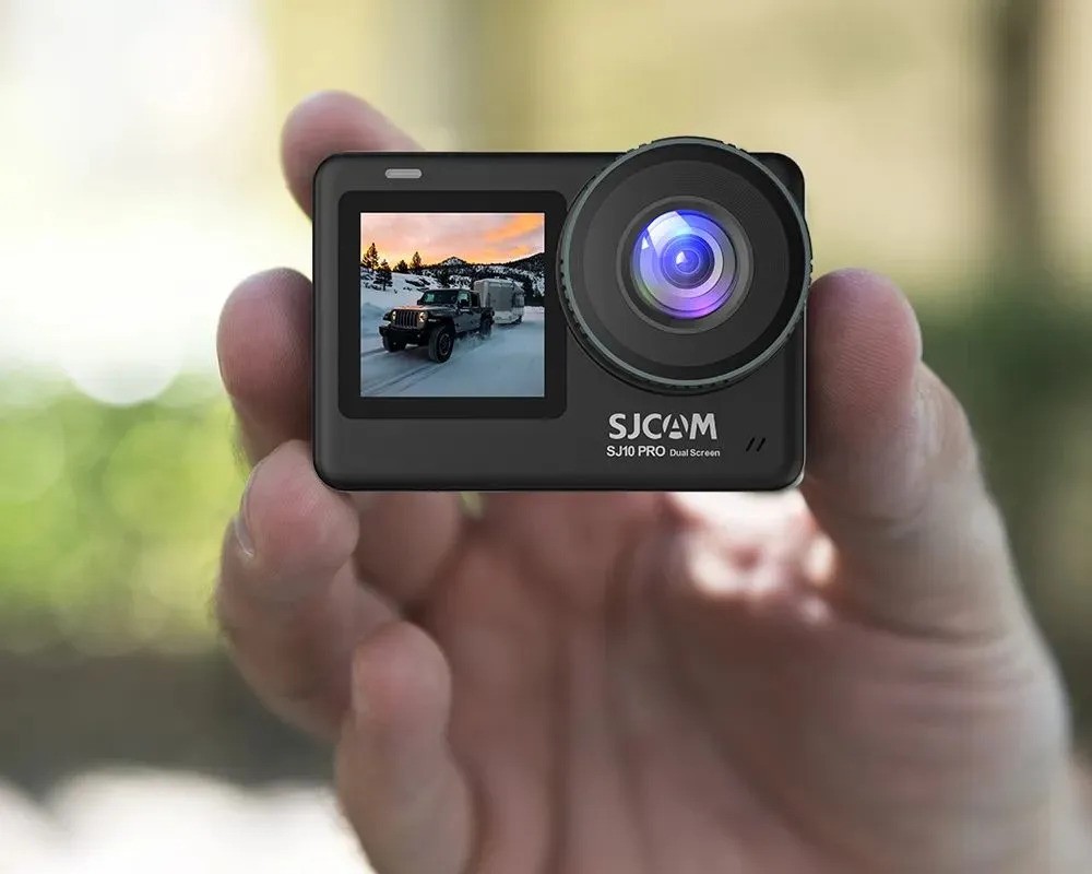 Экшн-камера SJCAM SJ10 PRO DualScreen (черный)