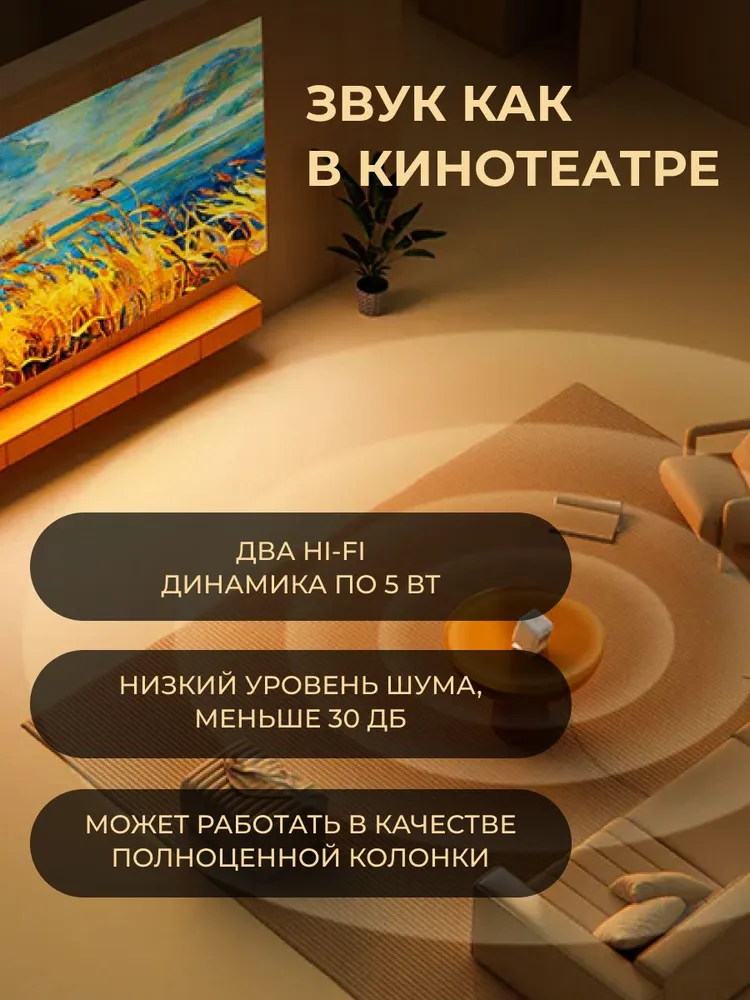 Проектор Wanbo Projector Dali 1 (белый)