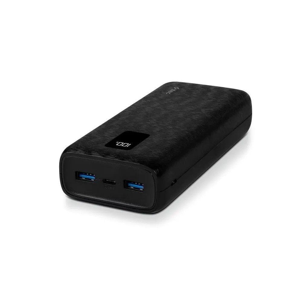 Внешний аккумулятор TTEC PowerSlim Trio LCD 20000 mAh (черный)