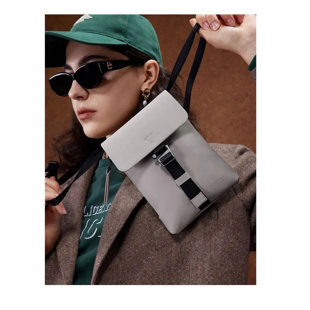 Сумка через плечо Gaston Luga RE1404 Splаsh Mini Crossbody Bag (бежевый)