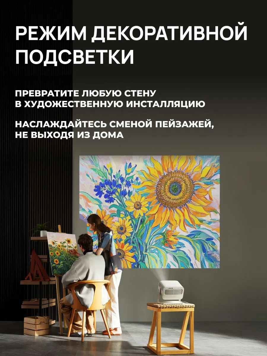 Проектор Wanbo Projector Vali 1 (белый)