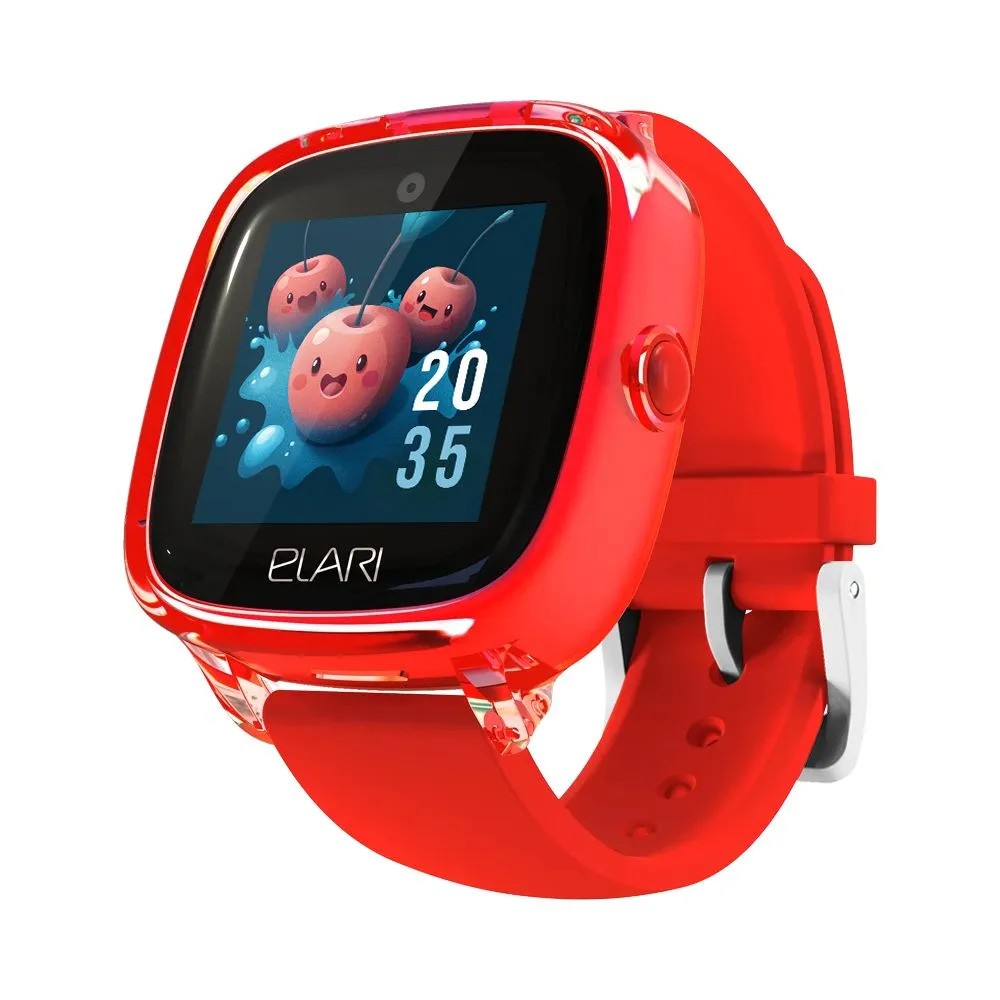 Детские умные часы Elari KidPhone Fresh 4G (красный)