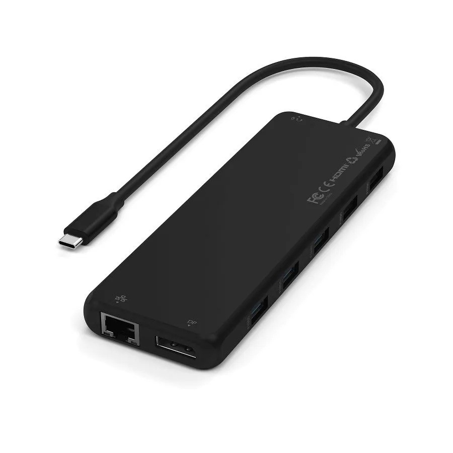 Адаптер Satechi 13-in-1 USB-C Triple Display Multiport Adapter (черный)