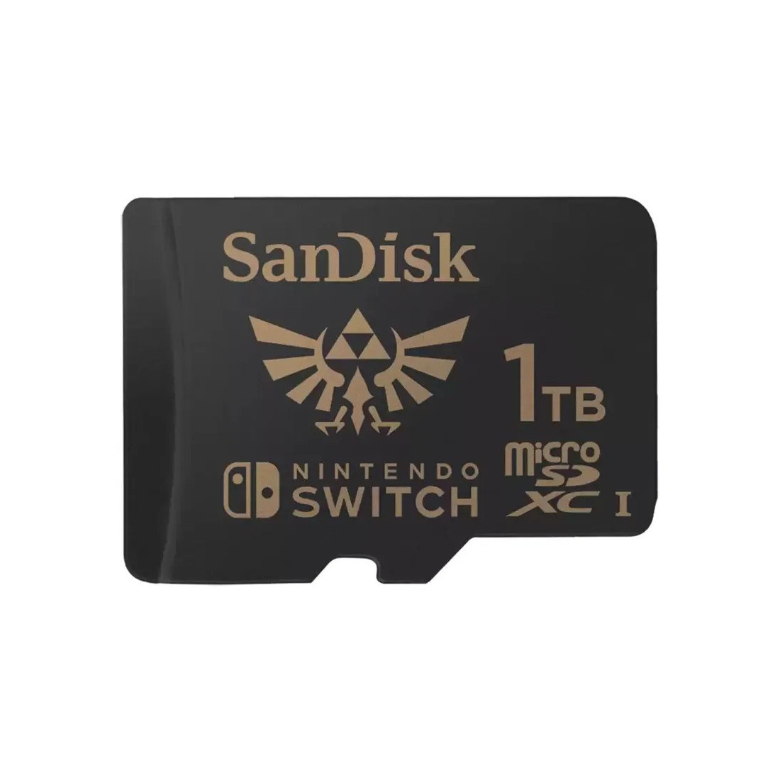 Карта памяти SanDisk microSDXC UHS-I (1 ТБ, для Nintendo Switch, черный)