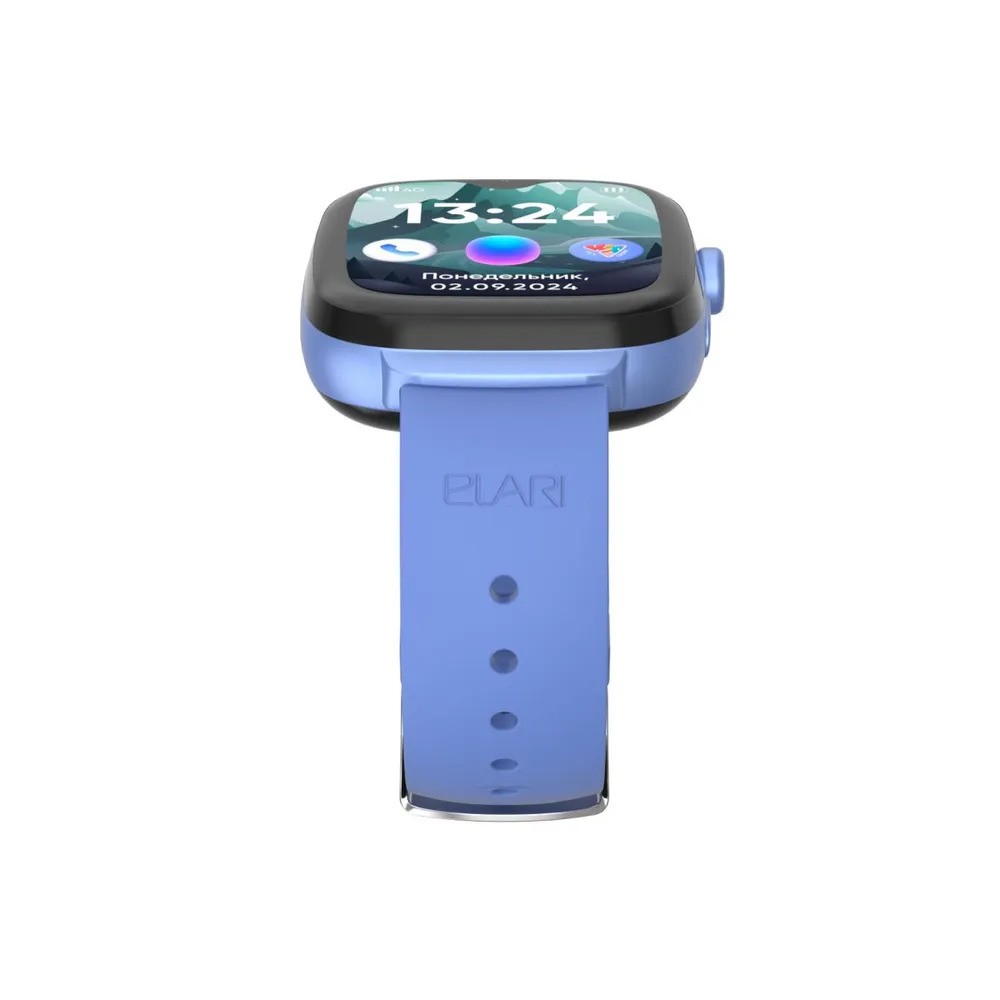 Детские умные часы Elari KidGram Watch 4G (синий)