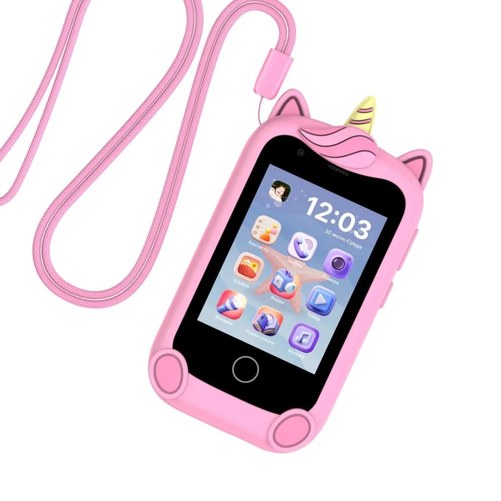 Детский смартфон Elari GamePhone (розовый)