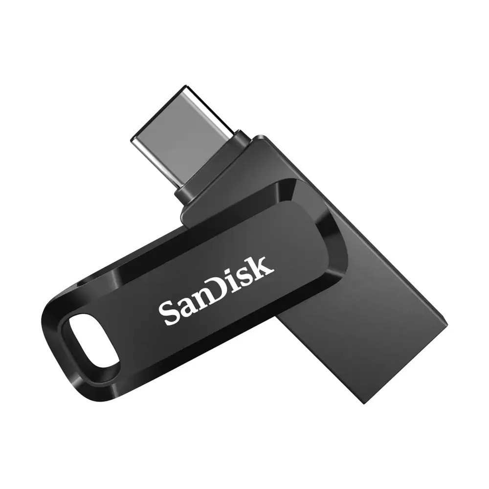 Флеш-накопитель SanDisk iXpand Luxe (Type-C/Lightning, 64 ГБ, черный)