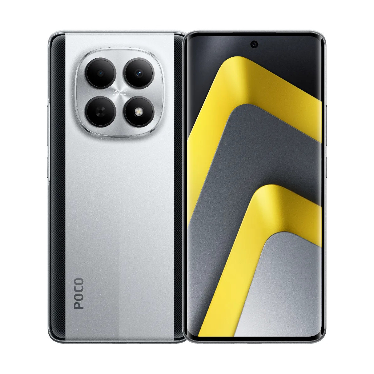 Смартфон POCO M8 5G 8/256 (серебристый)