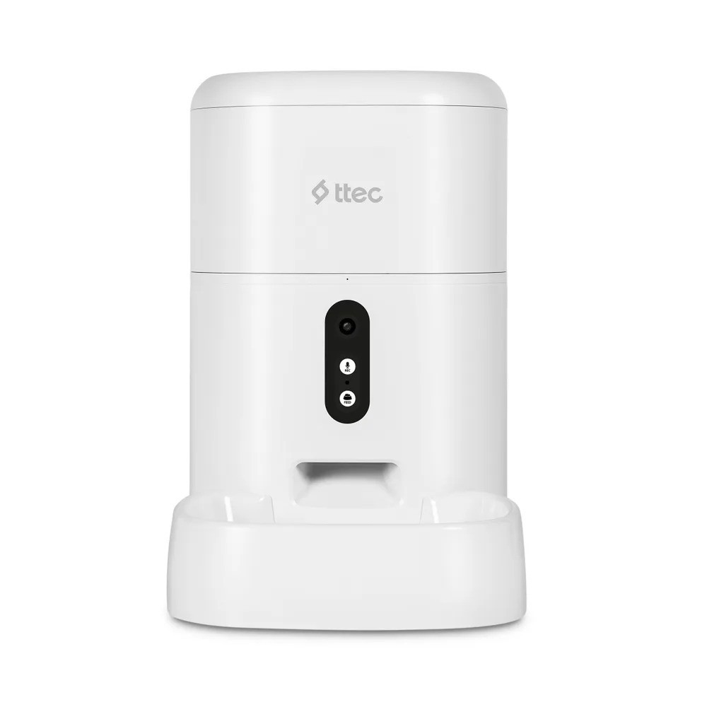 Автокормушка TTEC Foodi Pro Automatic Wi-Fi Smart Pet Feeder (белый)