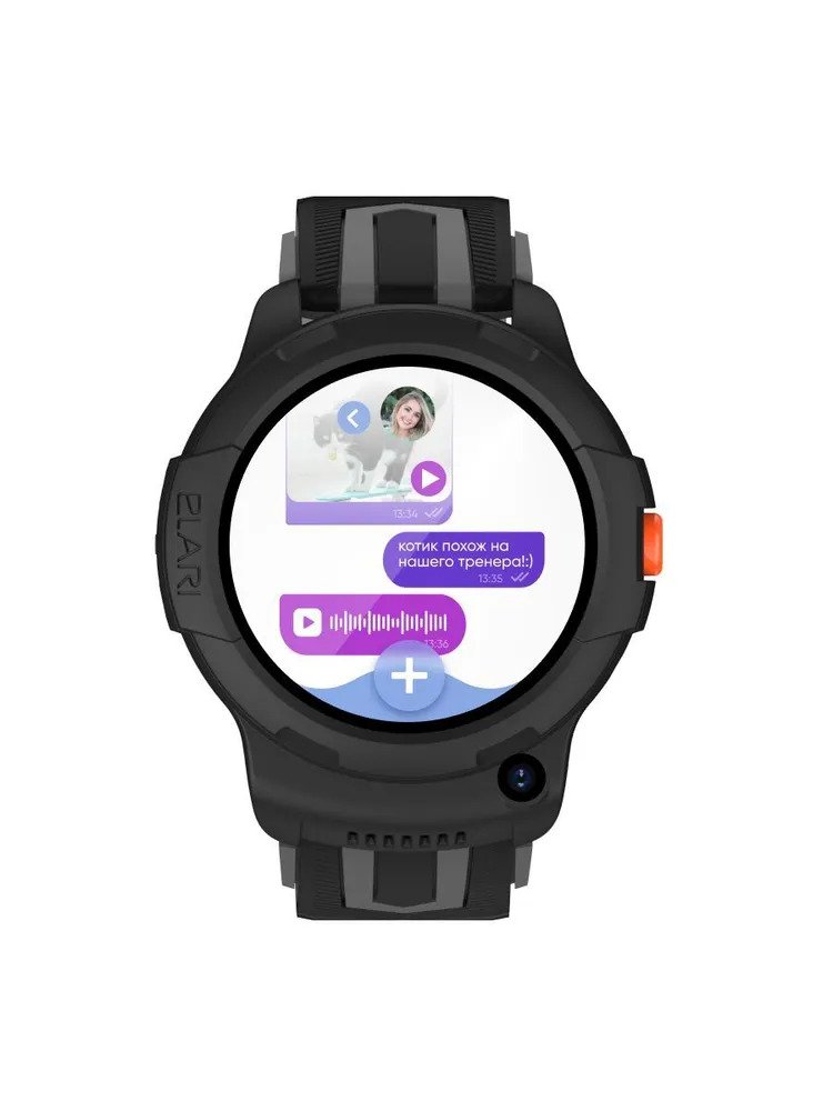 Умные часы Elari 4G Wink (черный)