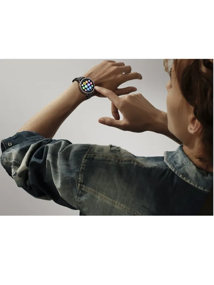 Умные часы Xiaomi Watch S4 Leather Strap (41 мм, белый)