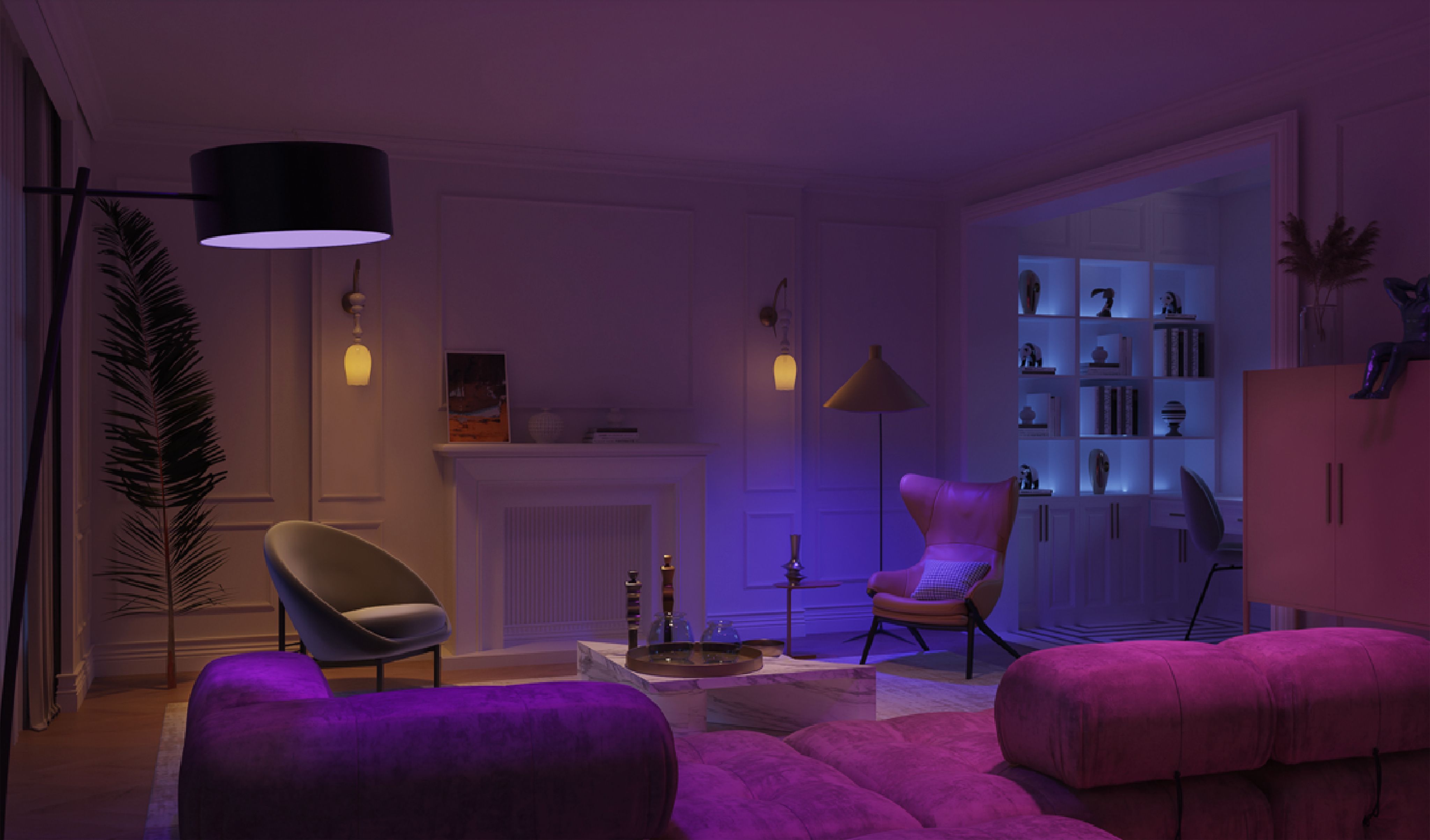 Лампочка Yeelight Pro E20 Smart LED Bulb Multicolor E27 (белый)