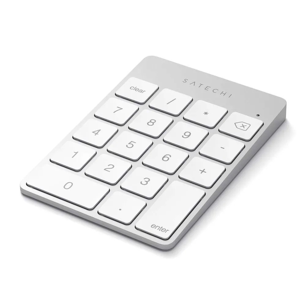 Беспроводная клавиатура Satechi Aluminum Slim Keypad Numpad (серебристый)