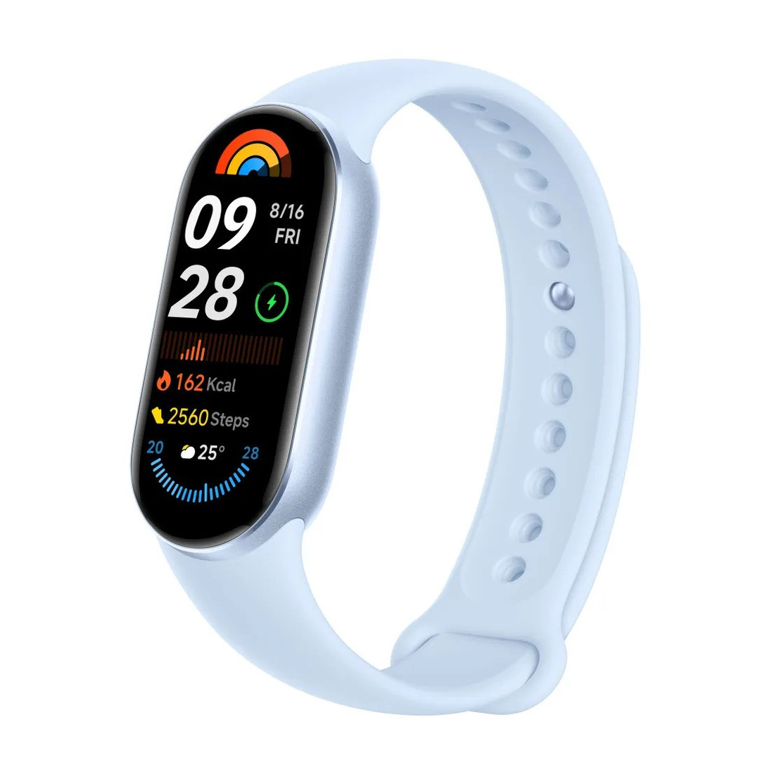 Фитнес-браслет Xiaomi Smart Band 9 (голубой)