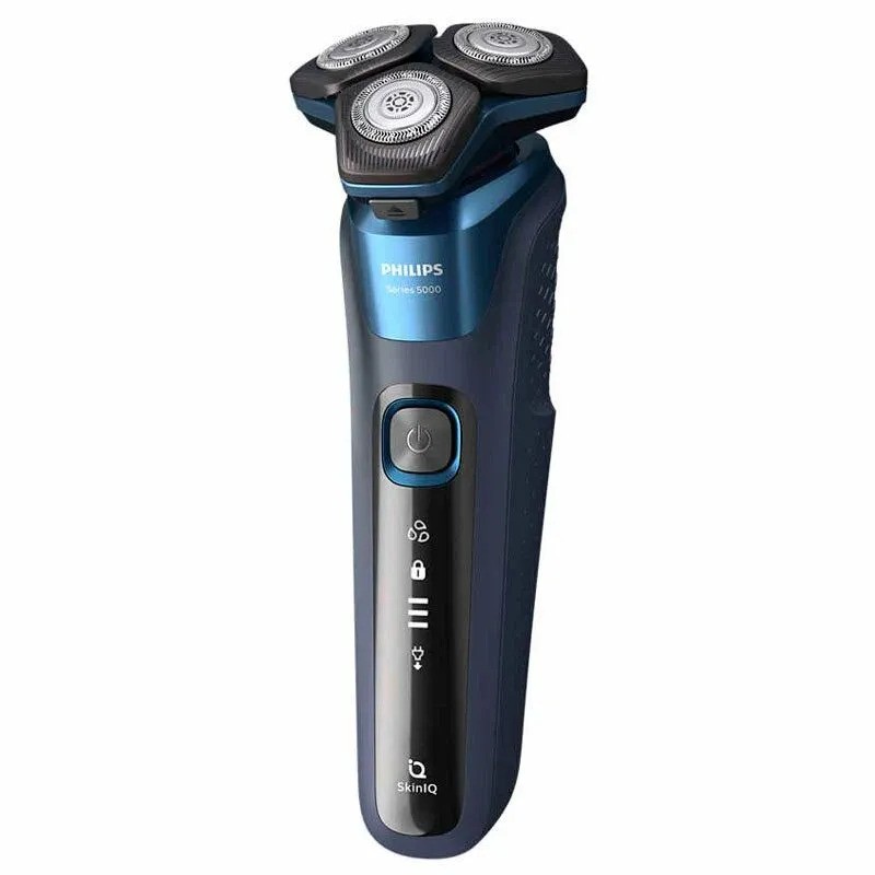 Умная электробритва Philips S5885/10 (черный/синий)