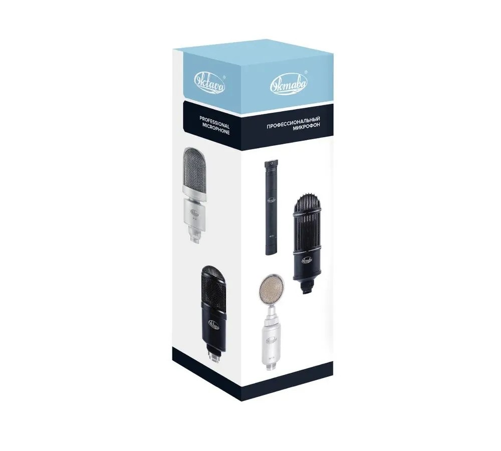 Ленточный микрофон Октава МЛ-52-02 (черный)