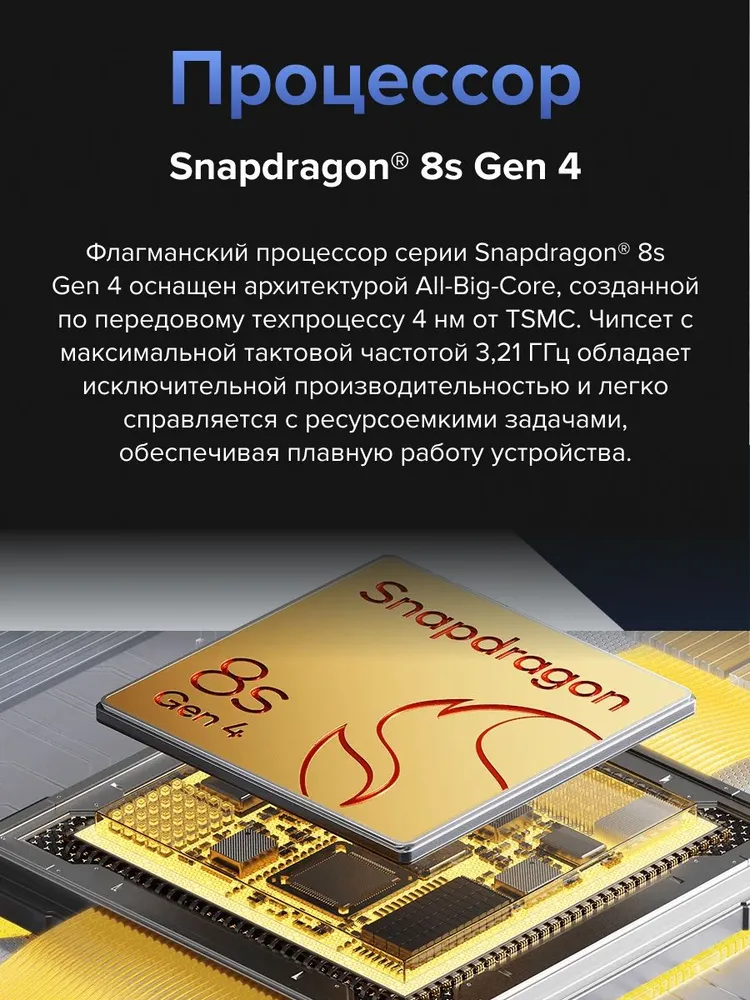 Смартфон POCO F7 12/512 (серебристый)