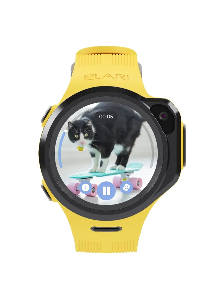 Детские умные часы Elari 4GR M (желтый)