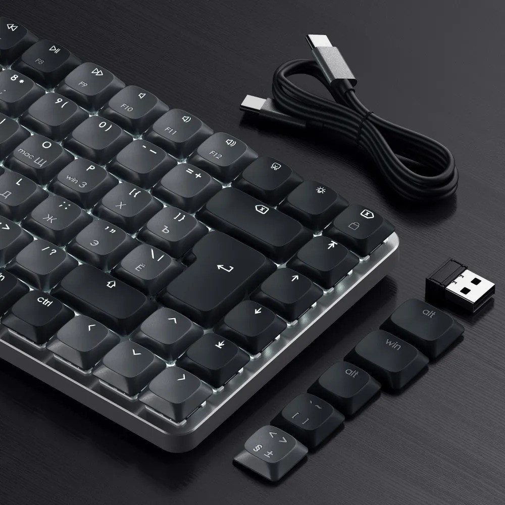 Клавиатура механическая Satechi SM1 (темно-серый)