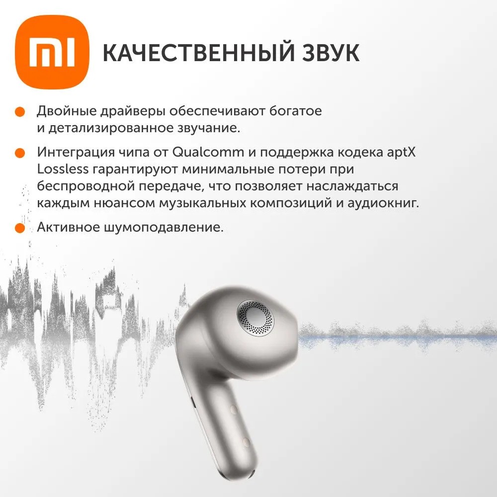 Беспроводные наушники Xiaomi Buds 5 (белый)