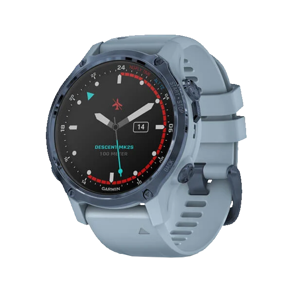 Спортивные часы Garmin Descent Mk2s (голубой)