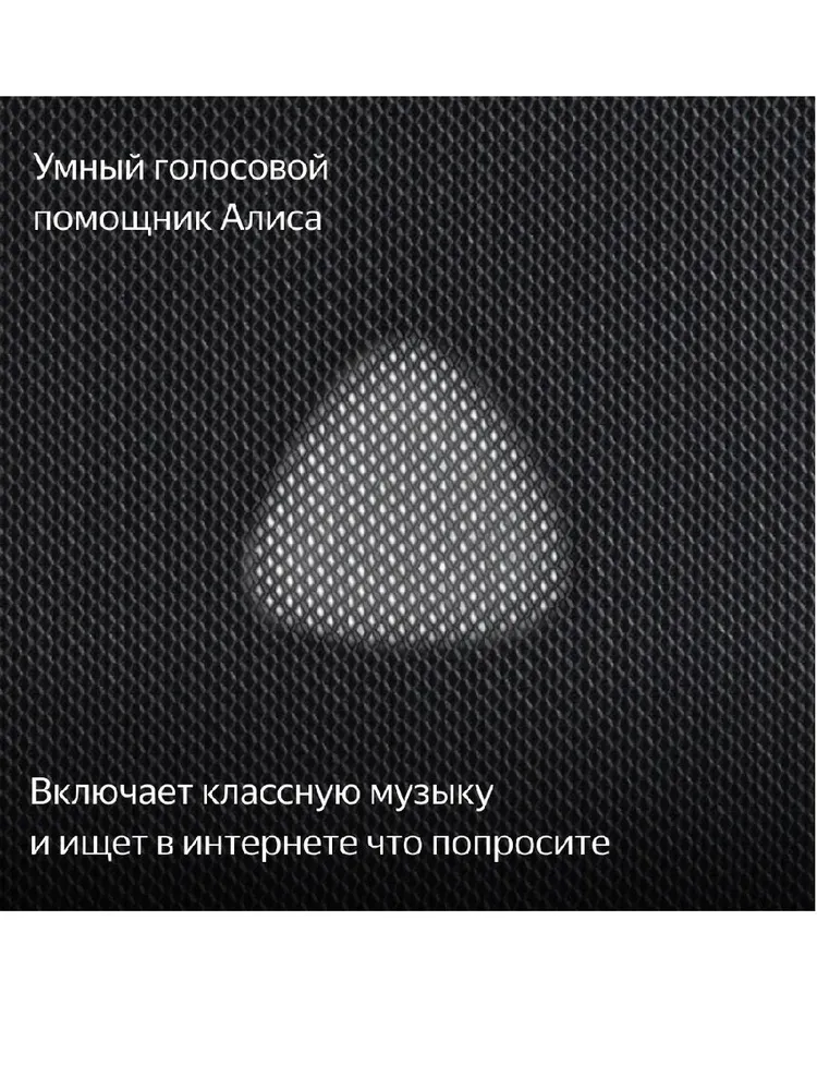 Умная колонка Яндекс Станция Макс (черный)