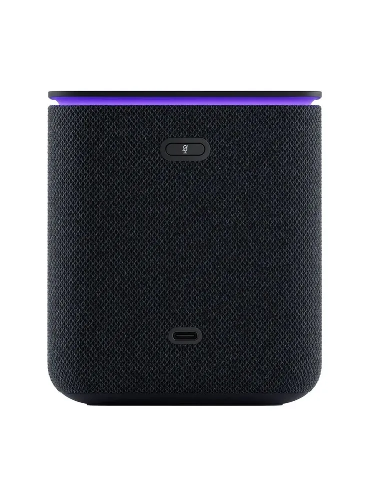 Умная колонка Яндекс Станция Миди (черный)