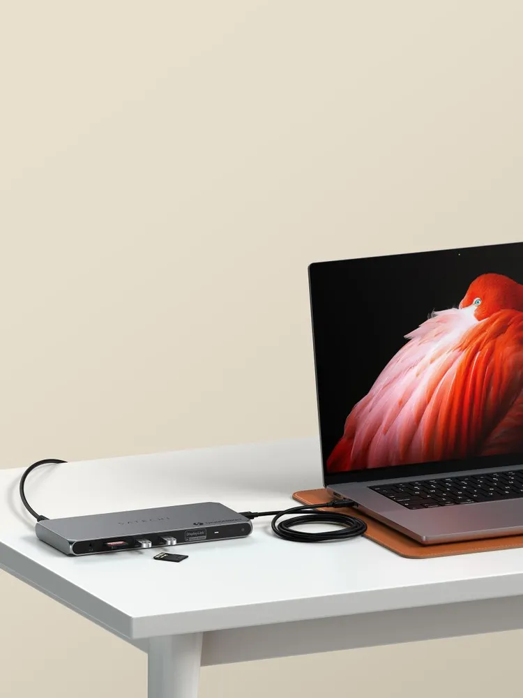 Док-станция Satechi Thunderbolt 4 Multi-Display Docking Station (серый)