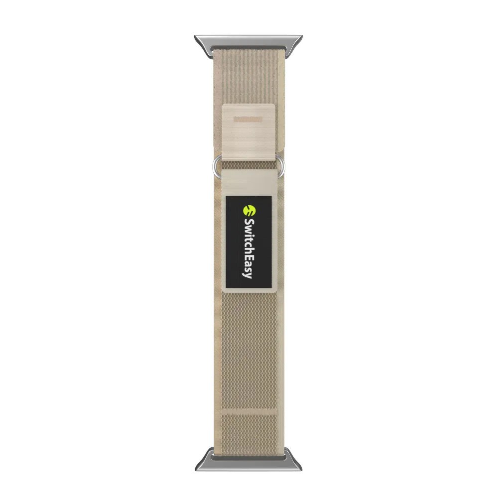 Ремешок для часов SwitchEasy SAW459161SI23 Flex Woven Nylon Watch Loop (для Apple Watch 42/44/45/49mm, бежевый)