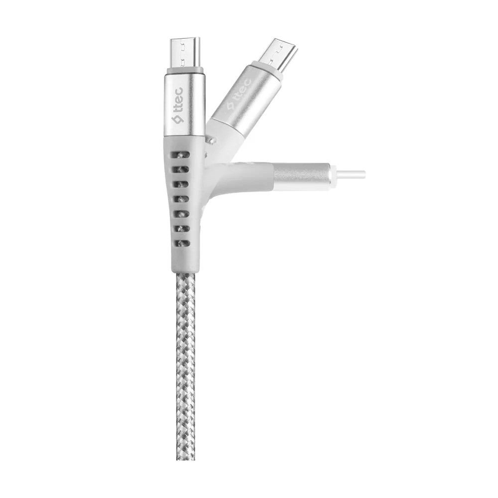 Кабель TTEC ExtremeCable Charge / Data Cable Micro USB (150см, серый)