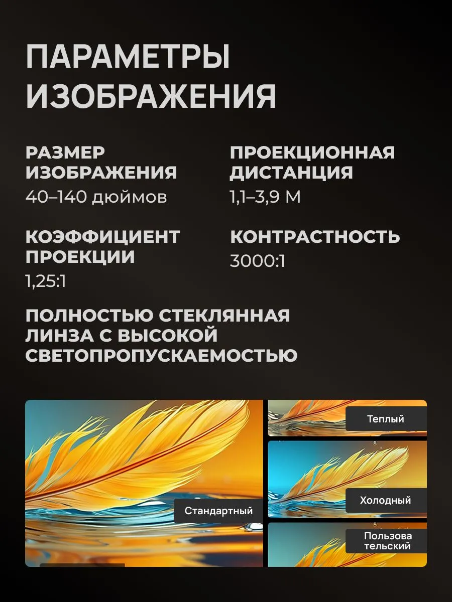 Проектор Wanbo X5 Pro (черный)