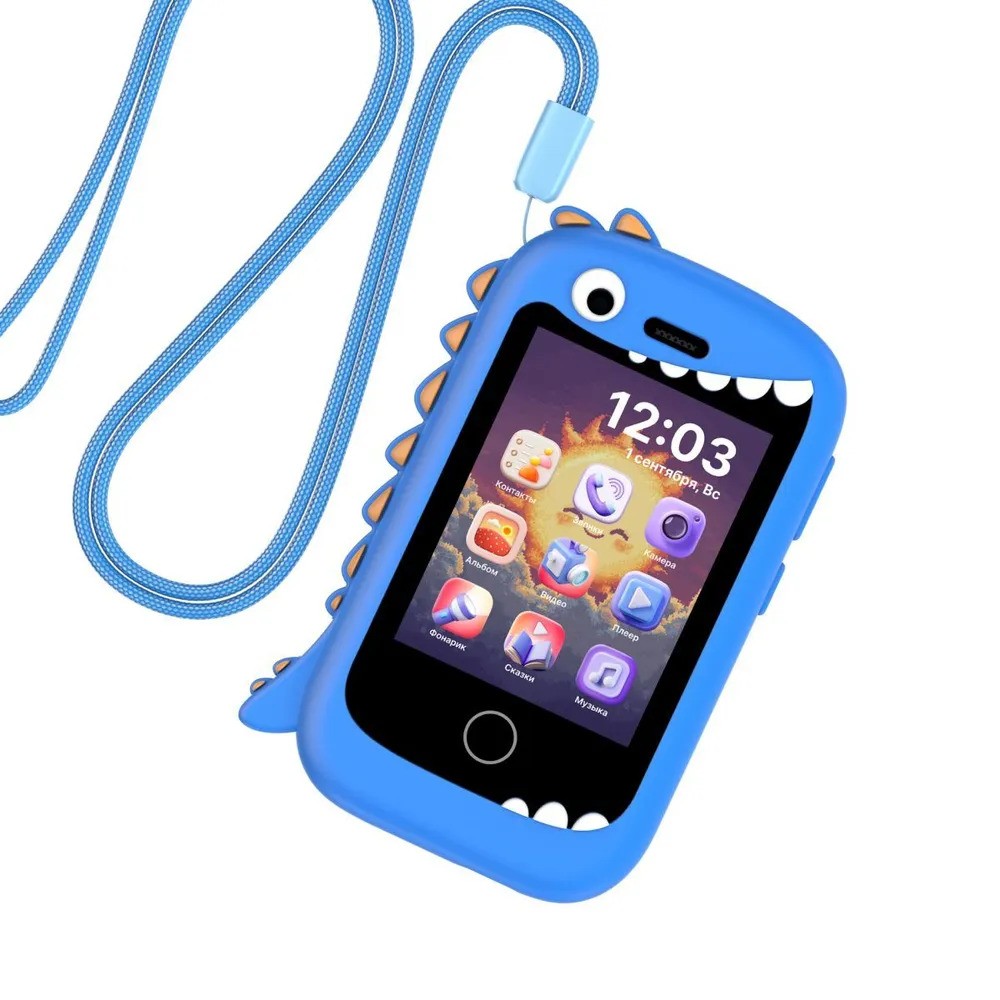 Детский смартфон Elari GamePhone (синий)