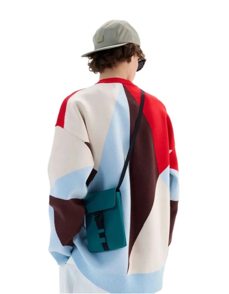 Сумка через плечо Gaston Luga RE1401 Splаsh Mini Crossbody Bag (лазурно-синий)