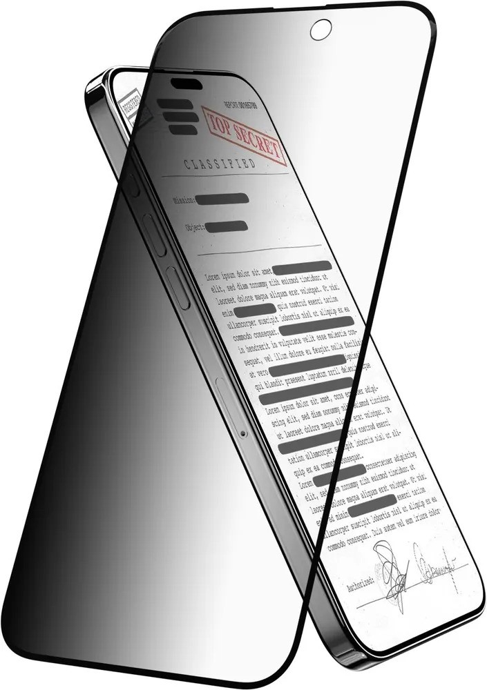 Защитное стекло SwitchEasy Vetro Privacy Screen Protector (для Apple iPhone 15 6.7'', прозрачный)