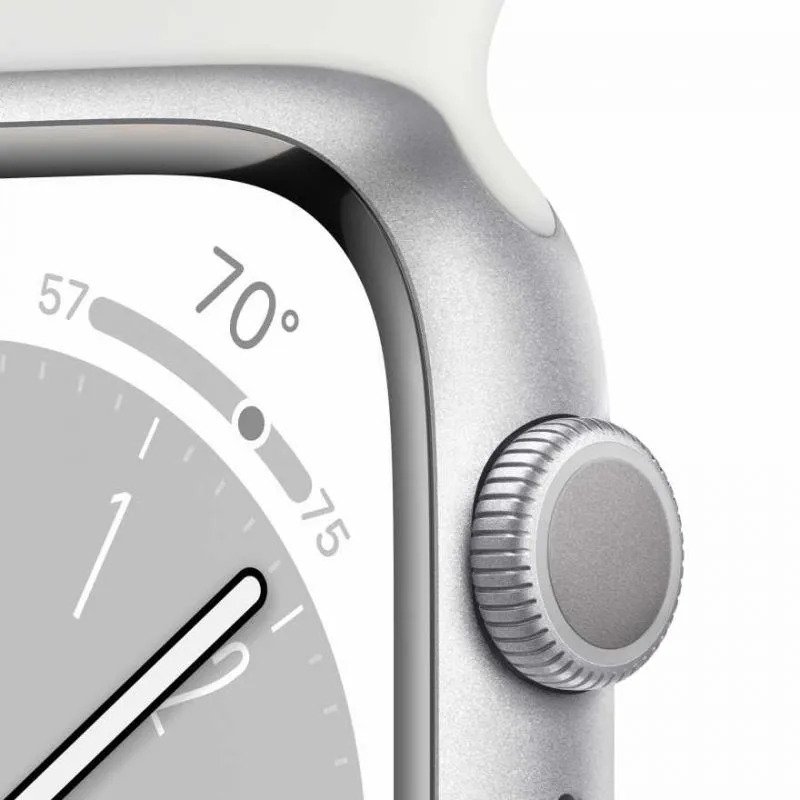Умные часы Apple Watch 8 (45mm, белый)