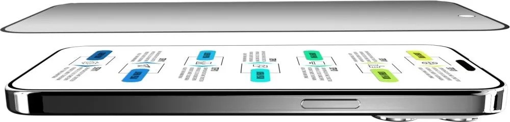 Защитное стекло SwitchEasy Vetro Privacy Screen Protector (для Apple iPhone 15 6.7'', прозрачный)