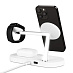 Беспроводная зарядная станция TTEC AirCharger Quattro M MagSafe Competitible 4in1 iPhone + Apple Watch + AirPods Wireless Fast charger with LED light (4-в-1, белый)