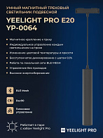 Трековый светильник Yeelight Pro E20 Magnetic Droplight 10W (магнитный, подвесной, черный)